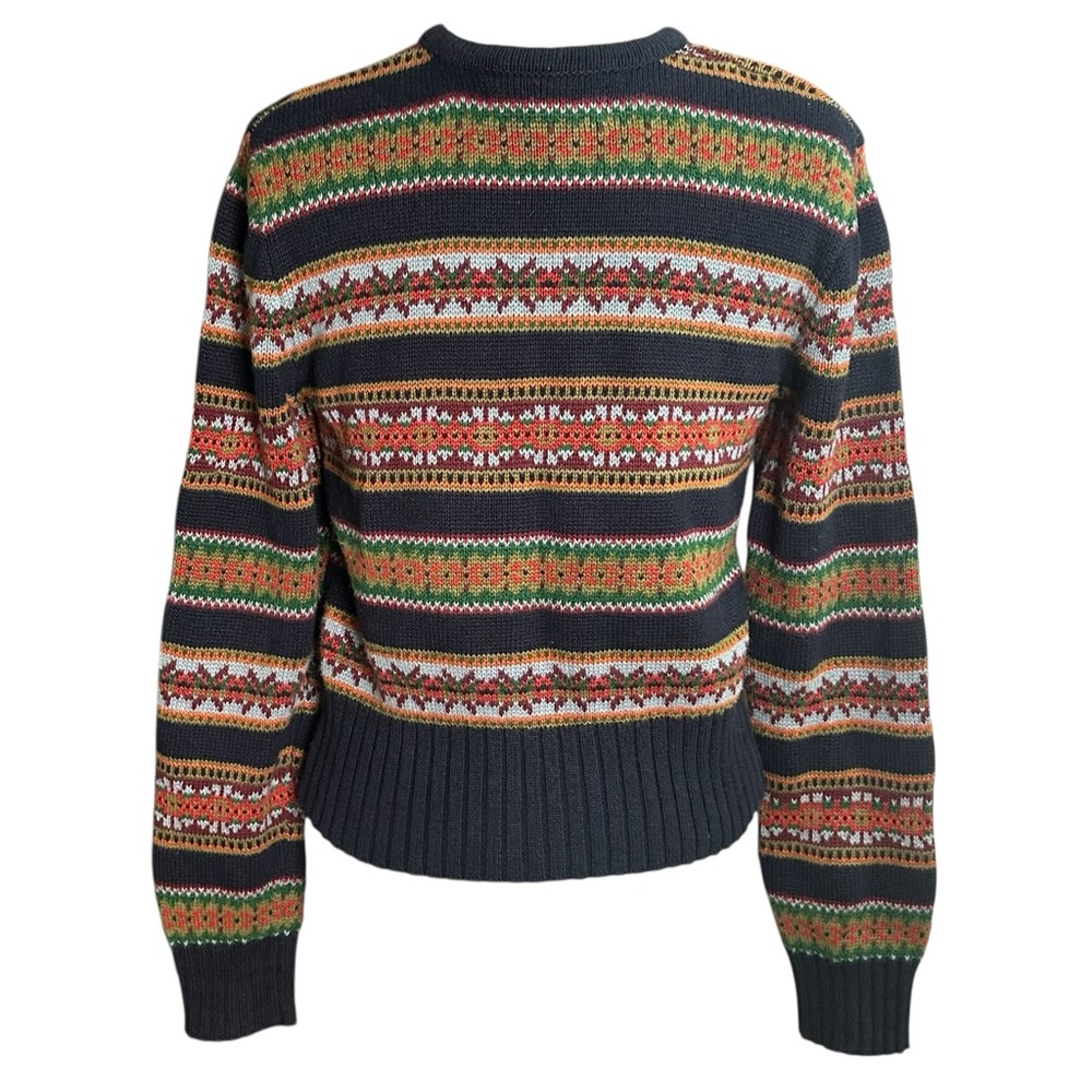 Abercrombie & Fitch Vintage Women’s Colorful Knit Fair Isle Sweater. Size Small - Picture 2 of 7